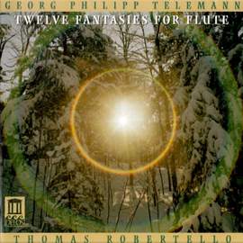 Telemann: Fantasias (12) for solo flute, TWV 40:2-13