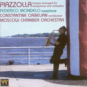 Piazzolla: Tangos arranged for saxophone and orchestra