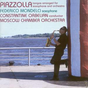 Piazzolla: Tangos arranged for saxophone and orchestra