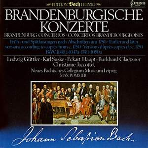 JS Bach: Brandenburg Concerto No. 2 in F Major (early version)
