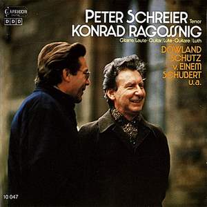 Schreier, Peter: Bach, Dowland, Schutz, Einem & Schubert