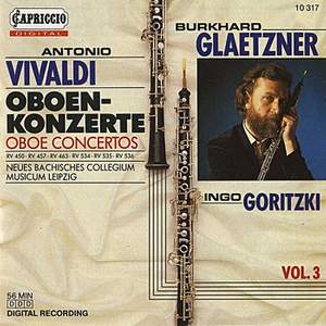 Vivaldi: Oboe Concertos, Vol. 3 Product Image