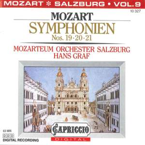 Mozart: Symphonien Nos. 19, 20 & 21