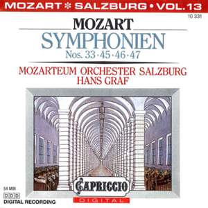 Mozart: Symphonien Nos. 33, 45, 46 & 47