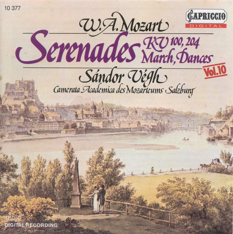 Mozart: Serenades and Divertimenti - Capriccio: C7024 - 10 CDs
