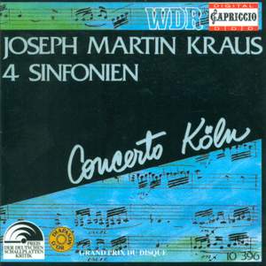 Joseph Martin Kraus: Symphonies in C minor, C, E flat and D