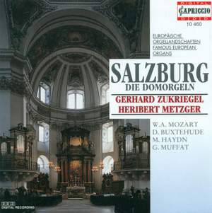 Organ Recital: Metzger, Heribert / Zukriegel, Gerhard - BUXTEHUDE, D. / BRUNA, P. / PIAZZA, G. / MUFFAT, G. / HAYDN, M. / EBERLIN, J.E.