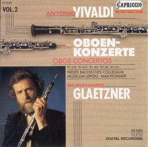 Vivaldi: Oboe Concertos, Vol. 2