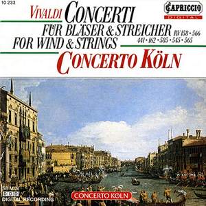 Vivaldi: Concerti for Wind and Strings