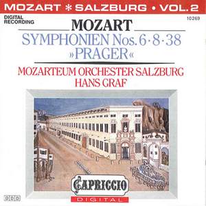 Mozart: Symphonies Nos. 6, 8 & 38