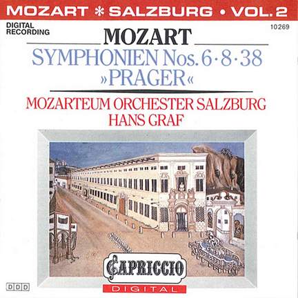 Mozart: Symphonies Nos. 6, 8 & 38