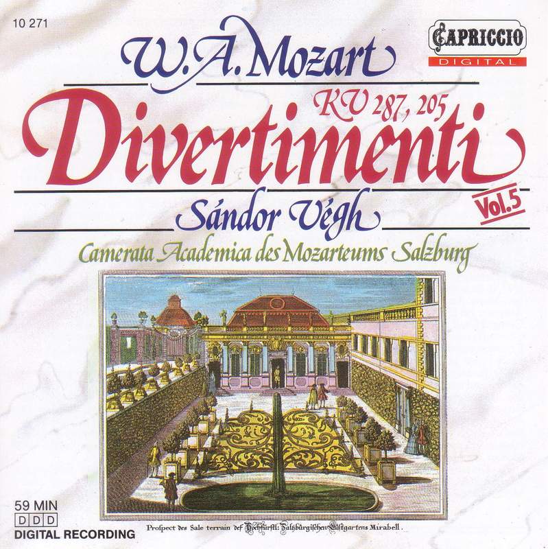 Mozart: Serenades & Divertimenti - Capriccio: C71001 - download