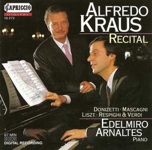 Alfredo Kraus: Vocal Recital Product Image