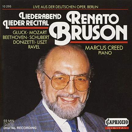 Renato Bruson: Liederabend