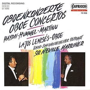 Haydn, Hummel & Martinu: Oboe Concertos