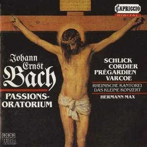 Johann Ernst Bach: Passions-oratorium