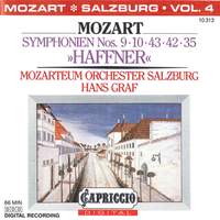 Mozart: Symphonien Nos. 9, 10, 43, 42 & 35, 'Haffner'