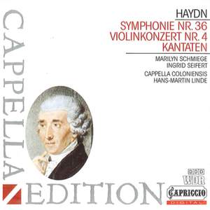 Haydn: Symphony No. 36, Violin Concerto No. 4 & Miseri noi