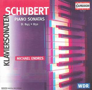 Schubert: Piano Sonatas, D845 & 850