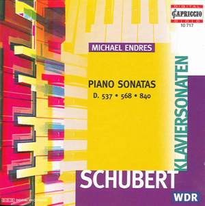 Schubert: Piano Sonatas, No. 4, 8 and 15