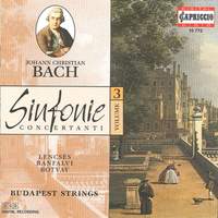 Bach, J.C.: Sinfonie Concertanti, Vol. 3