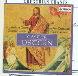 GREGORIAN CHANTS (CantArte Regensburg, Velten)