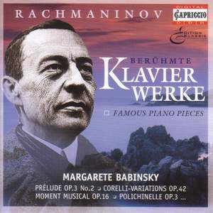 Rachmaninov: Famous Piano Pieces