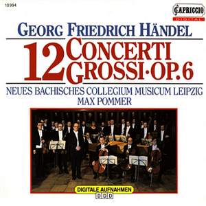 Handel Concerti Grossi Op 6 No2. 1-12 HWV319-330
