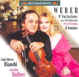Weber: 9 Variations in D minor on a Norwegian Air & Six Violin Sonatas
