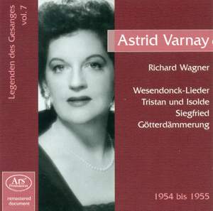 Astrid Varnay sings Wagner Product Image