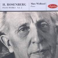 Rosenberg: Piano Works, Vol. 2
