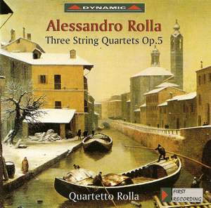 Rolla: String Quartets, Op. 5 Nos. 3 - 5