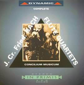 JCF Bach: Flute Quartets