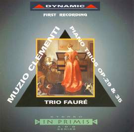 Clementi: Piano Trios, Opp. 29 and 35