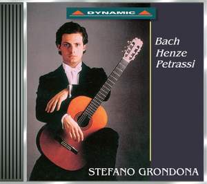 Stefano Grondona plays Guitar Works by Bach, Henze & Petrassi