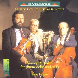 Clementi: Piano Trios, Opp. 21 and 22