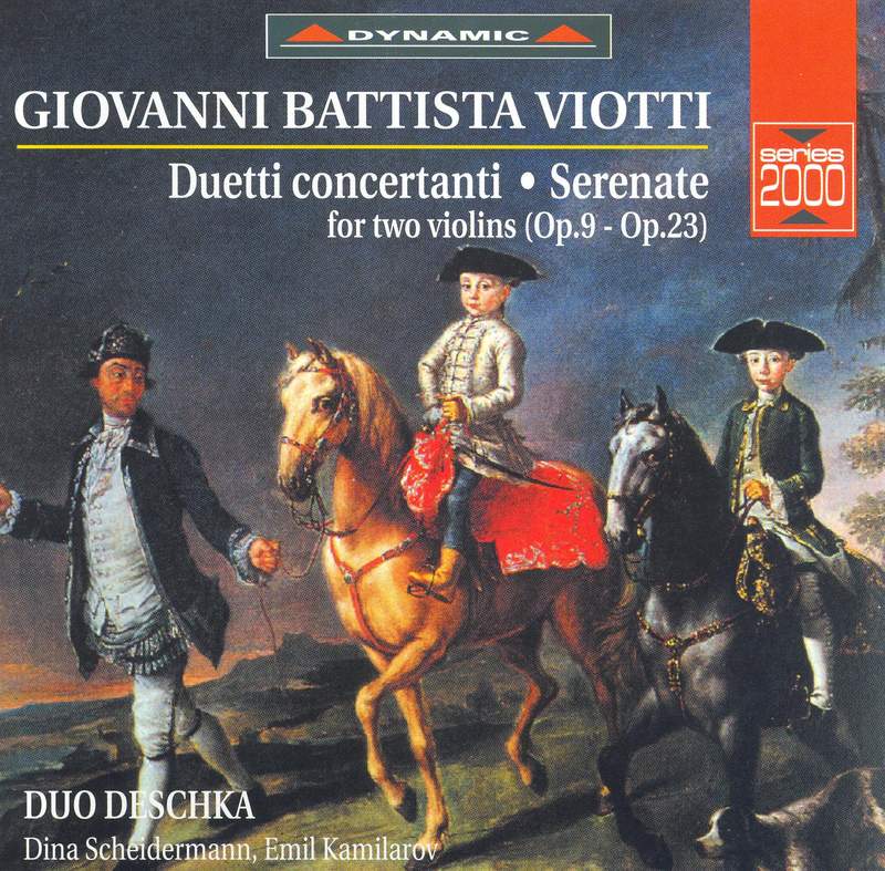Giovanni Battista Viotti: Six serenades for two violins Op. 23