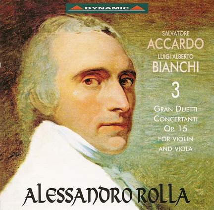 Rolla: Three Duets for Violin and viola, Op. 15