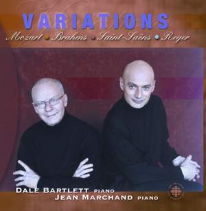 Mozart, Brahms & Saint-Saëns: Variations for Two Pianos