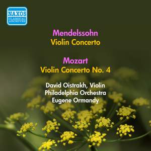 Mendelssohn: Violin Concerto