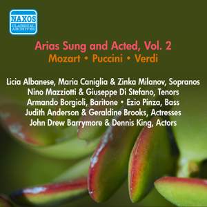 Arias Sung and Acted Vol. 2