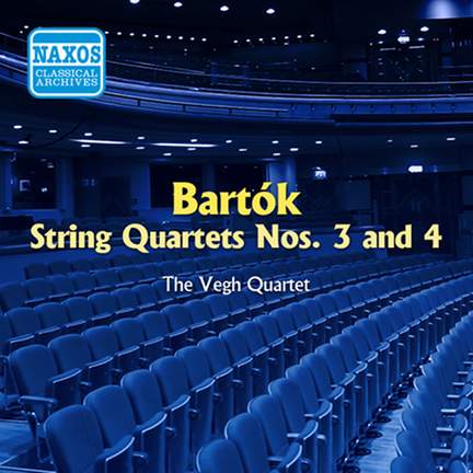 Bartok: String Quartets Nos. 3 and 4