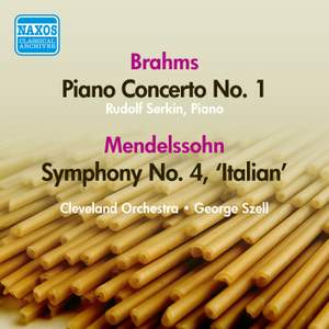 Mendelssohn: Symphony No. 4 & Brahms: Piano Concerto No. 1