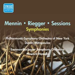 Menni, Riegger & Sessions: Symphonies