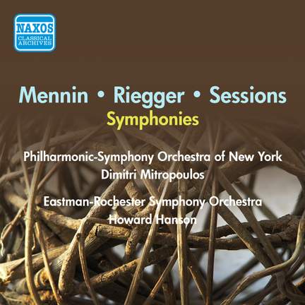 Menni, Riegger & Sessions: Symphonies