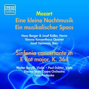 Mozart: Sinfonia Concertante, Eine Kleine Nachtmusik & Ein Musikalischer Spass