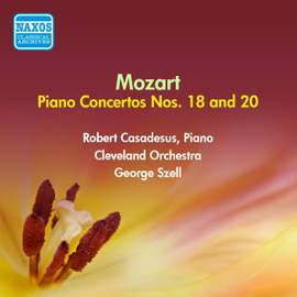 Mozart: Piano Concertos Nos. 18 & 20