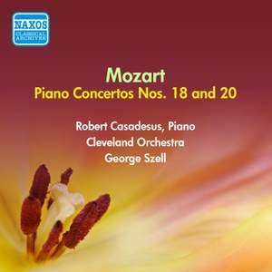 Mozart: Piano Concertos Nos. 18 & 20