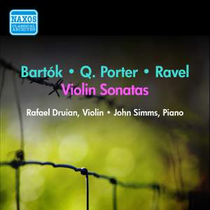Q Porter, Bartok & Ravel: Violin Sonatas