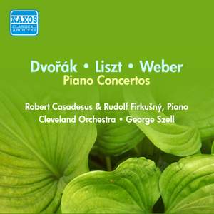 Dvorak, Liszt, Weber: Piano Concertos